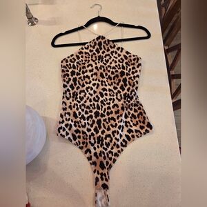 H&M Animal Print Bodysuit